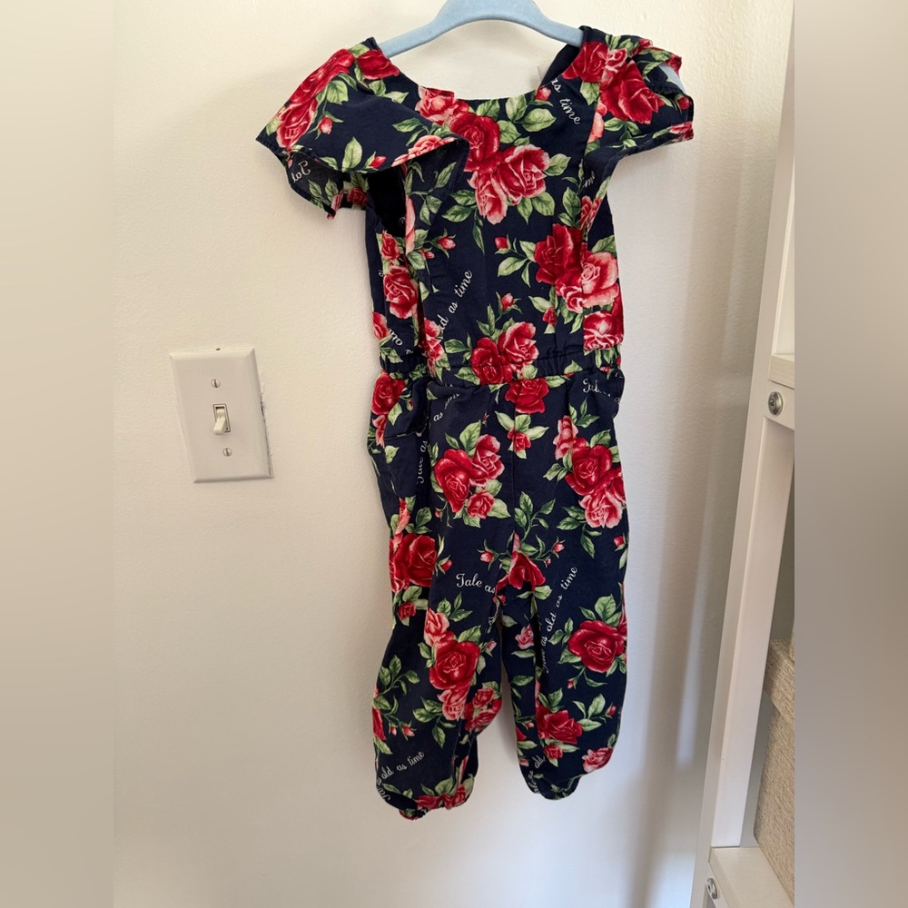 Janie and Jack Beauty and the Beast Romper